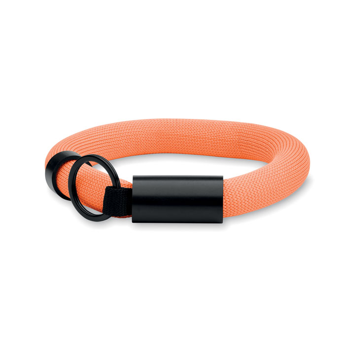 POLLY - Drijvende sleutelhanger polsban - Oranje