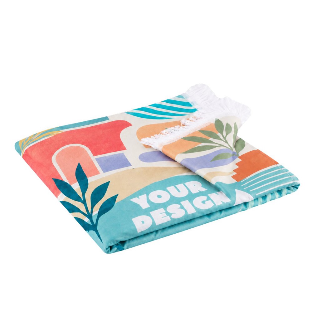 Custom-made hamamdoek 100 x 170 (full colour) met 250gsm