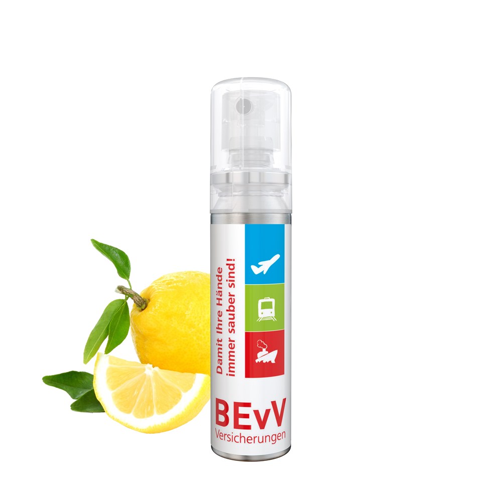 Handreinigingsspray, 20 ml, Body Label