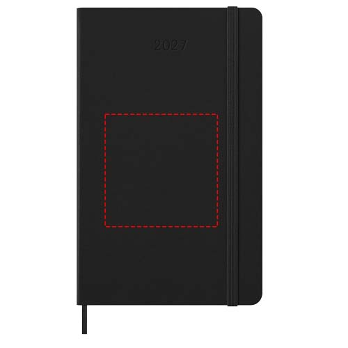 Moleskine verticale agenda voor 12 maanden met zachte kaft L