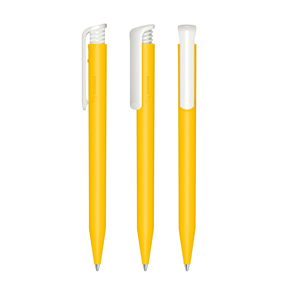senator® Super Hit Bio balpen - wit/geel 7408