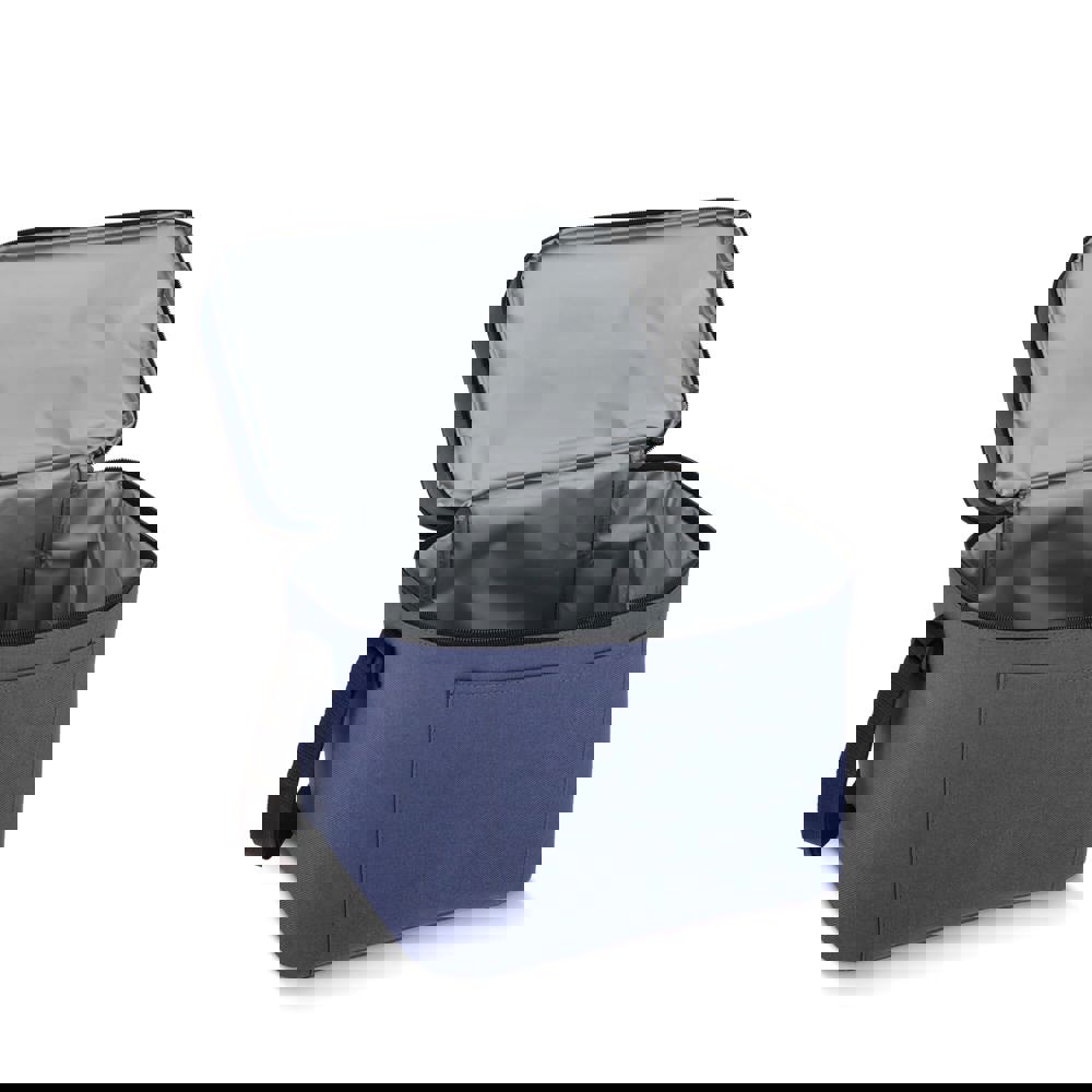 600D gerecycled PET koeltas met twee vakken 30 x 20 x 25 cm 12 L