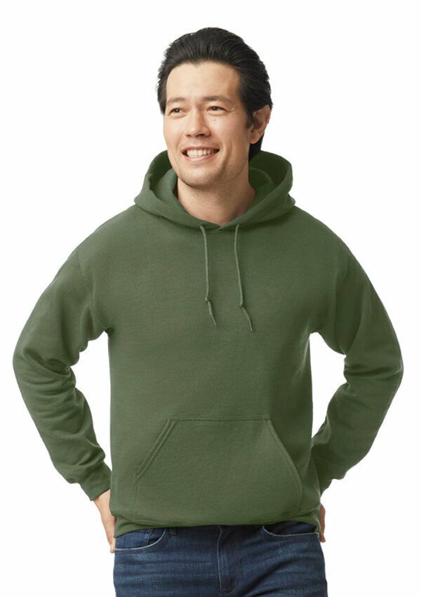 Gildan Heavy Blend Hooded Sweater - 106 Military Green