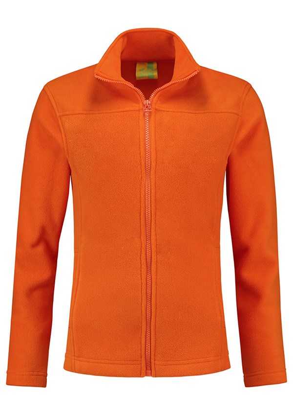 Lemon & Soda Polar Fleece Cardigan for her - 021c Orange