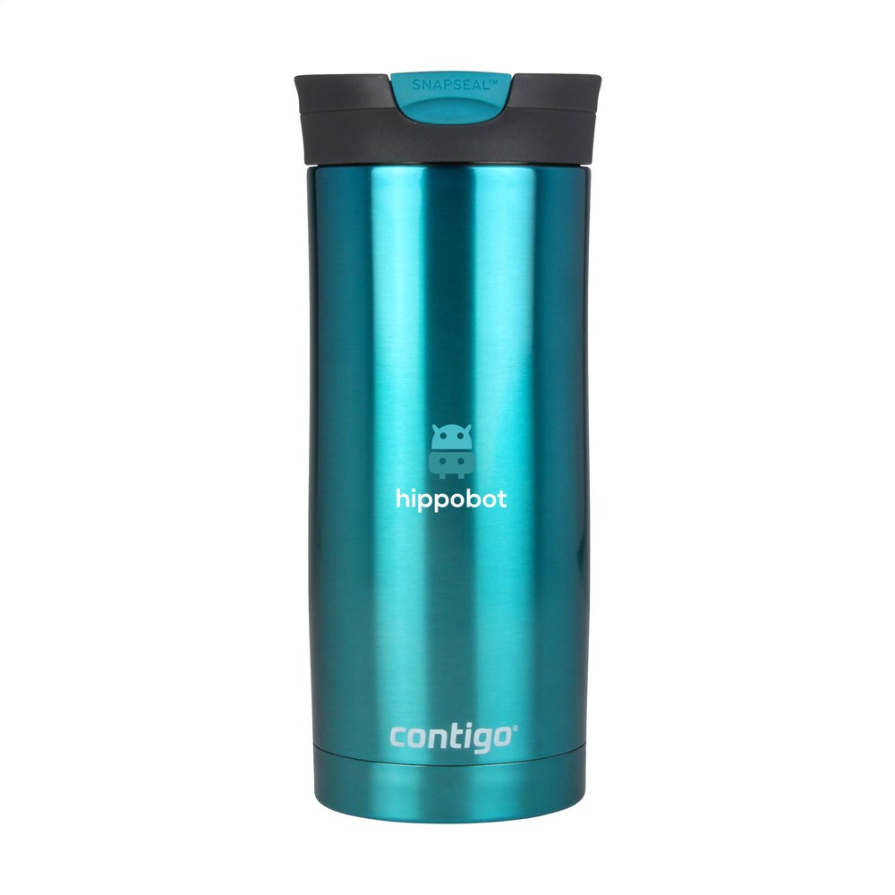 Contigo® Huron 470 ml thermosbeker - metallic blauw