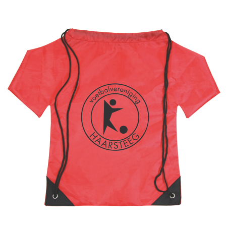 Nylon rugzak T-shirt - Rood