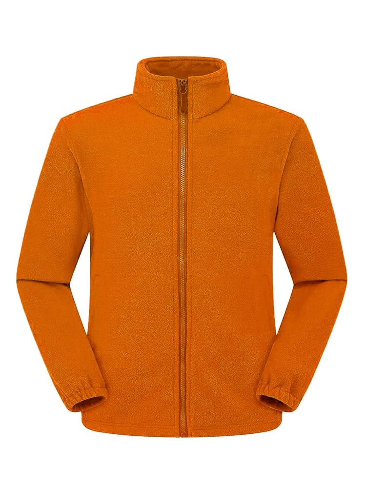 BS Peak full zip fleece sweater, 290 gr/m² - Oranje (PMS 1585C)