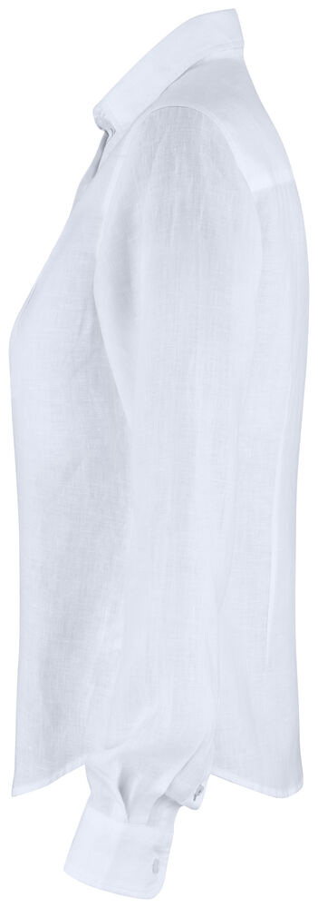 Cutter & Buck - Summerland Linen Shirt Dames Wit XS