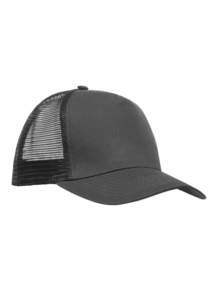 Clique - Trucker Cap Metaalgrijs/Zwart One size