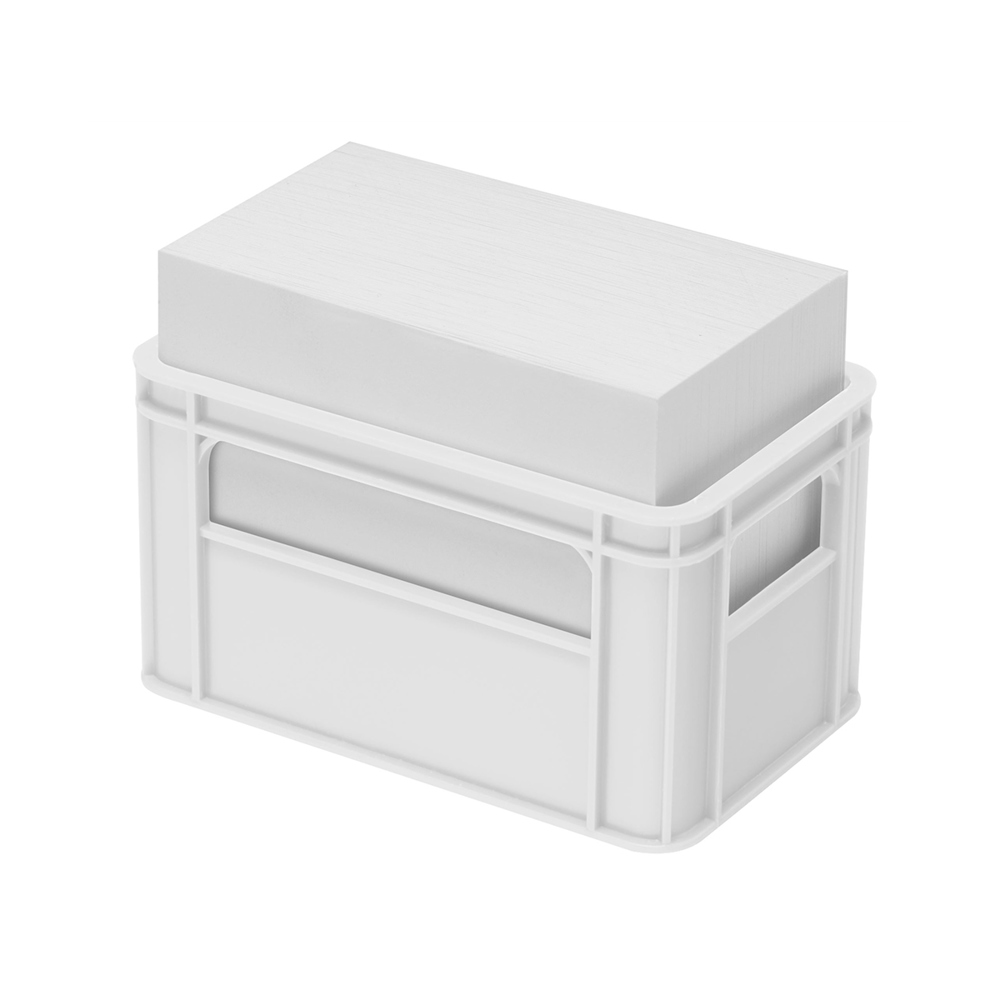 Memobox "krat" - Wit