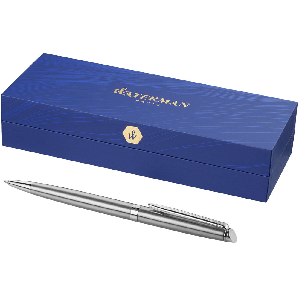 Waterman Hémisphère balpen (blauwe inkt) - Zilver