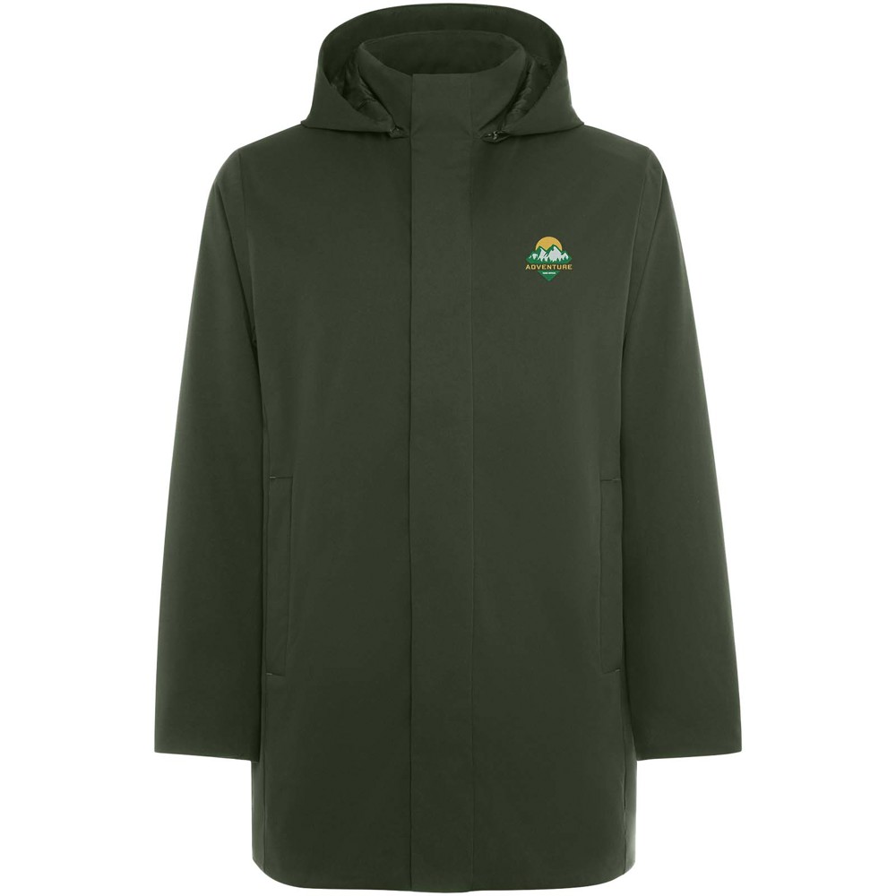 Dome unisex parka met gewatteerde kraag