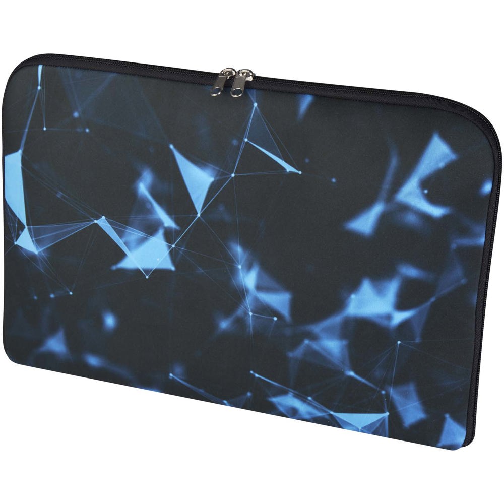 Mila 17" laptophoes voor sublimatie - zwart, wit