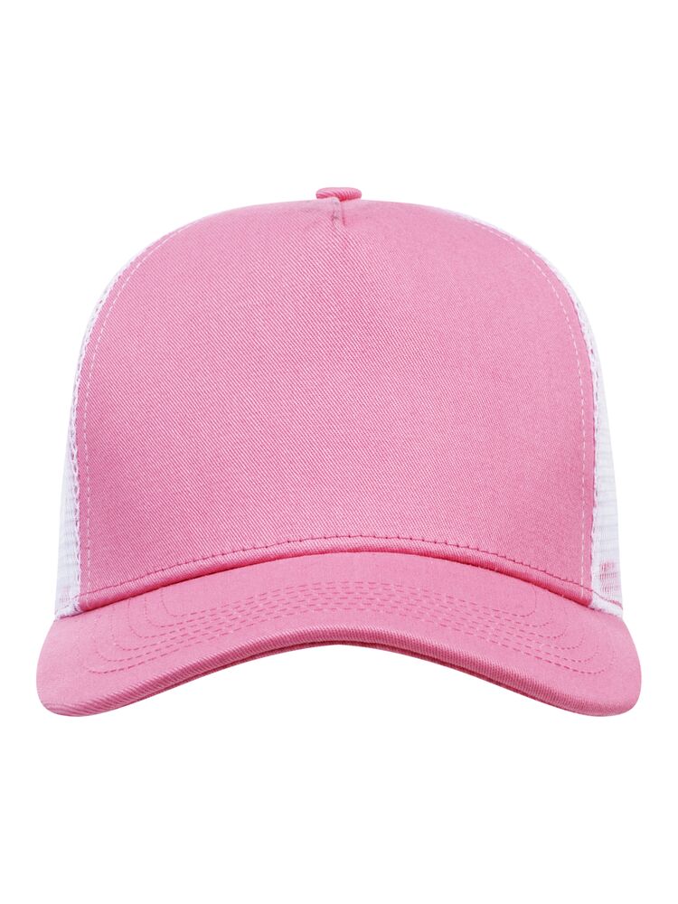 Clique - Trucker Cap - Helder Roze/Wit