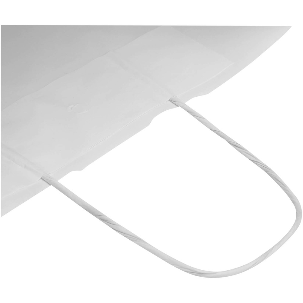 Kraft papieren tas 80–90 g/m² met gedraaide handvatten – 25 x 15 x 32 cm