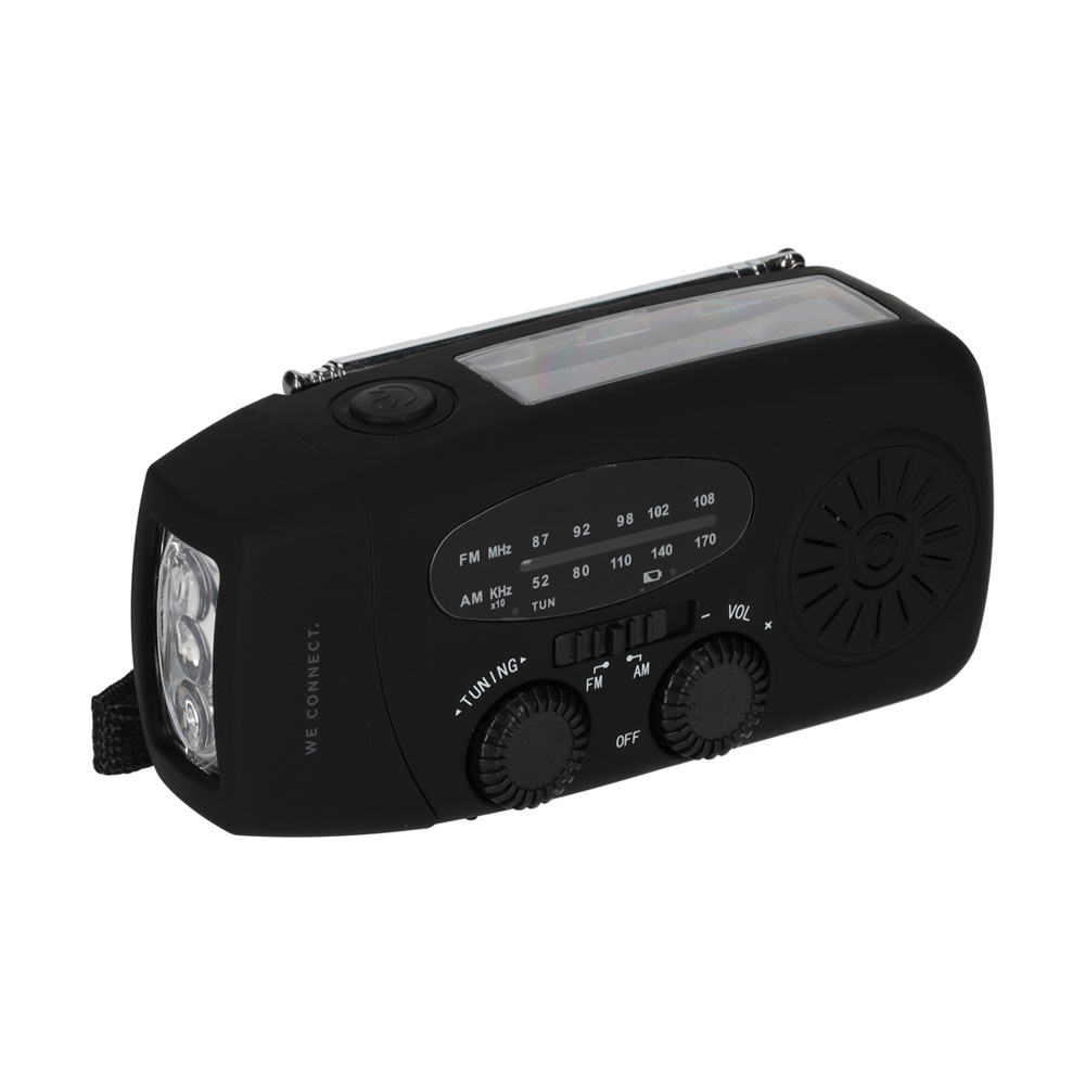 BRAINZ Emergency Solar/FM/LED/Radio Speaker