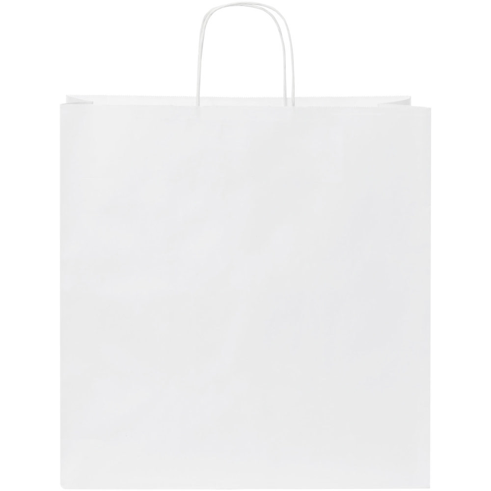 Papieren tas 80-90 g/m2 gemaakt van kraftpapier met gedraaide handgrepen - 34 x 20 x 35 cm