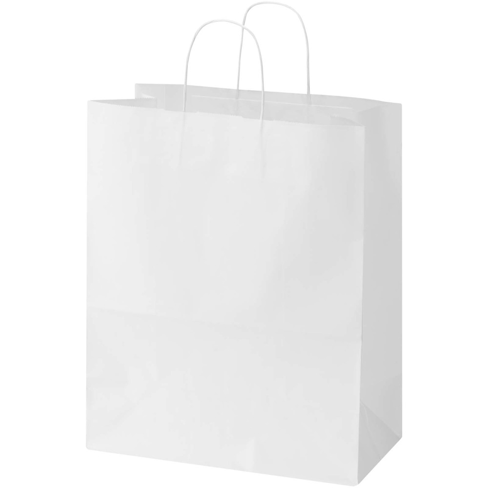 Kraft papieren tas 80–90 g/m² met gedraaide handvatten – 32 x 17 x 39 cm