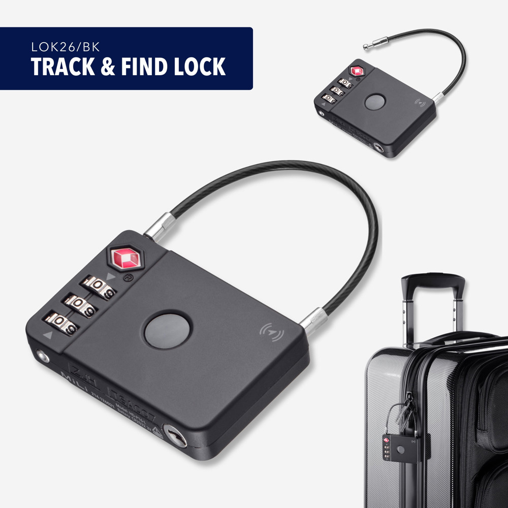 TROIKA TSA-kofferslot TRACK & FIND LOCK