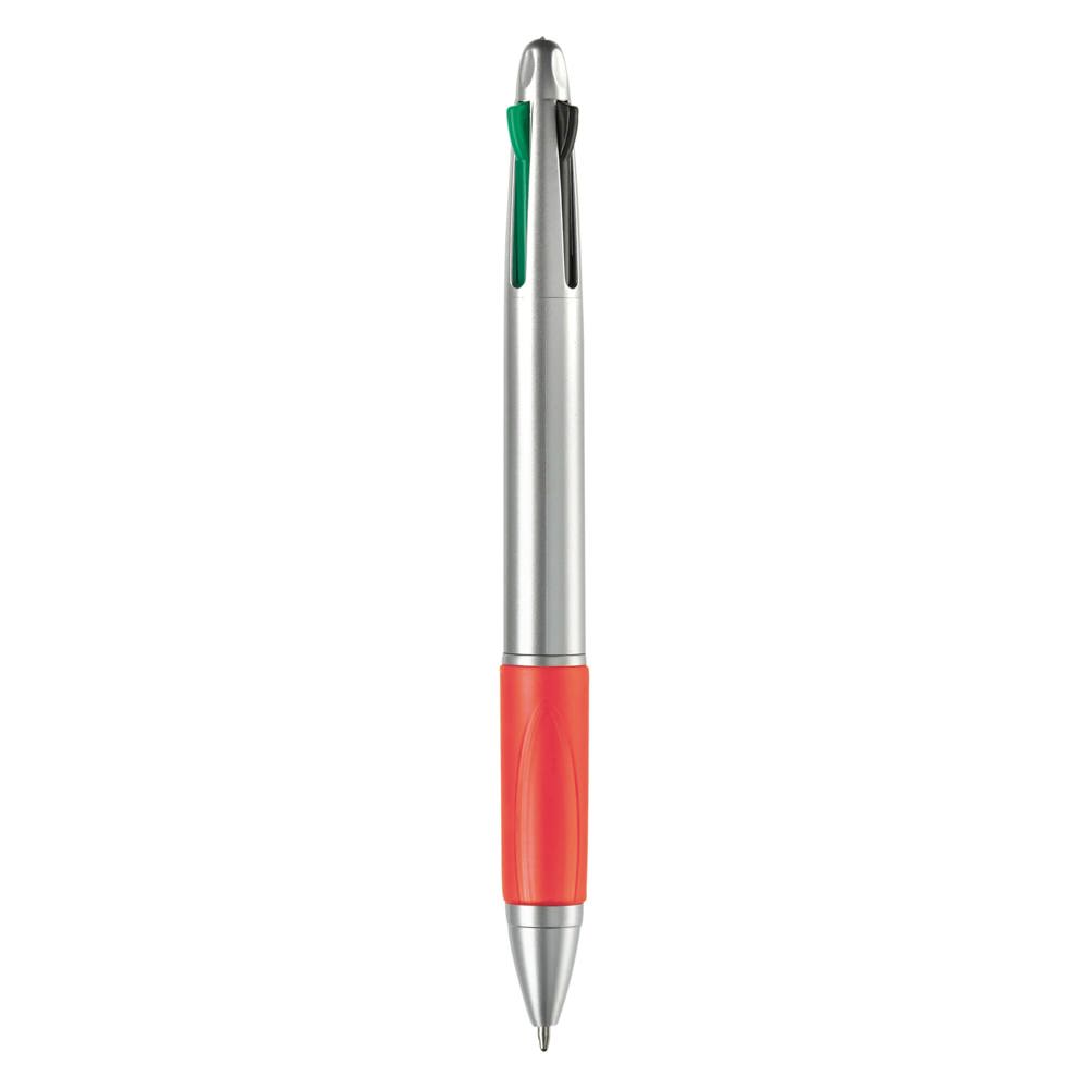 Balpen 4 kleuren hardcolour