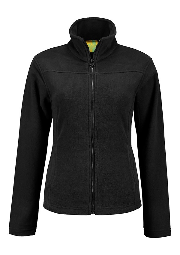 Lemon & Soda Polar Fleece Cardigan for her - Black