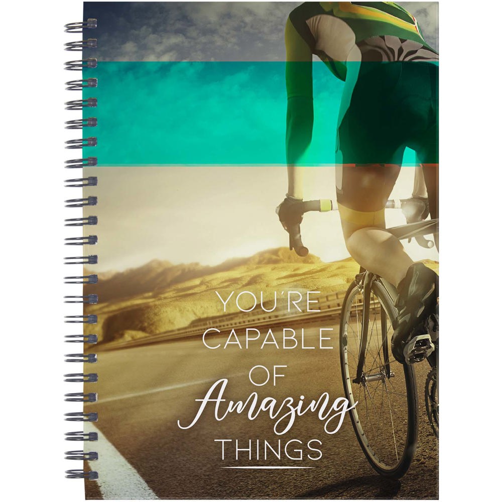 Desk-Mate® A5 ongedateerde agenda met harde kaft
