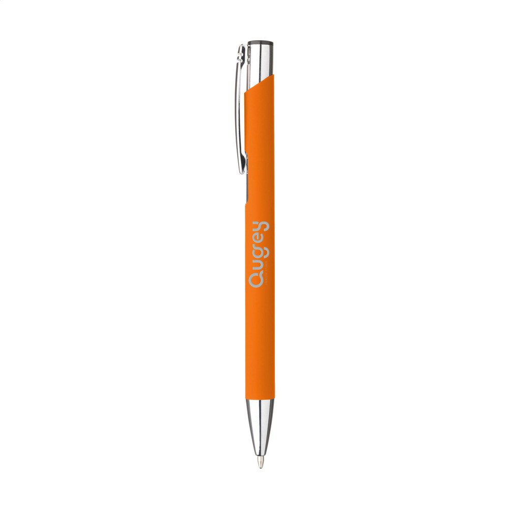 Ebony Soft Touch pennen - oranje (± PMS 1665C)