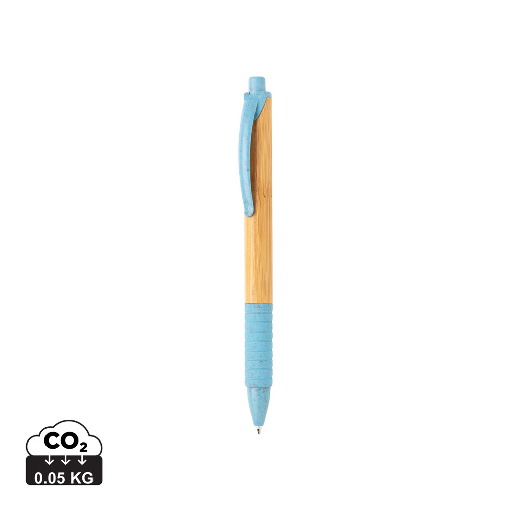 Bamboe & tarwestro pen