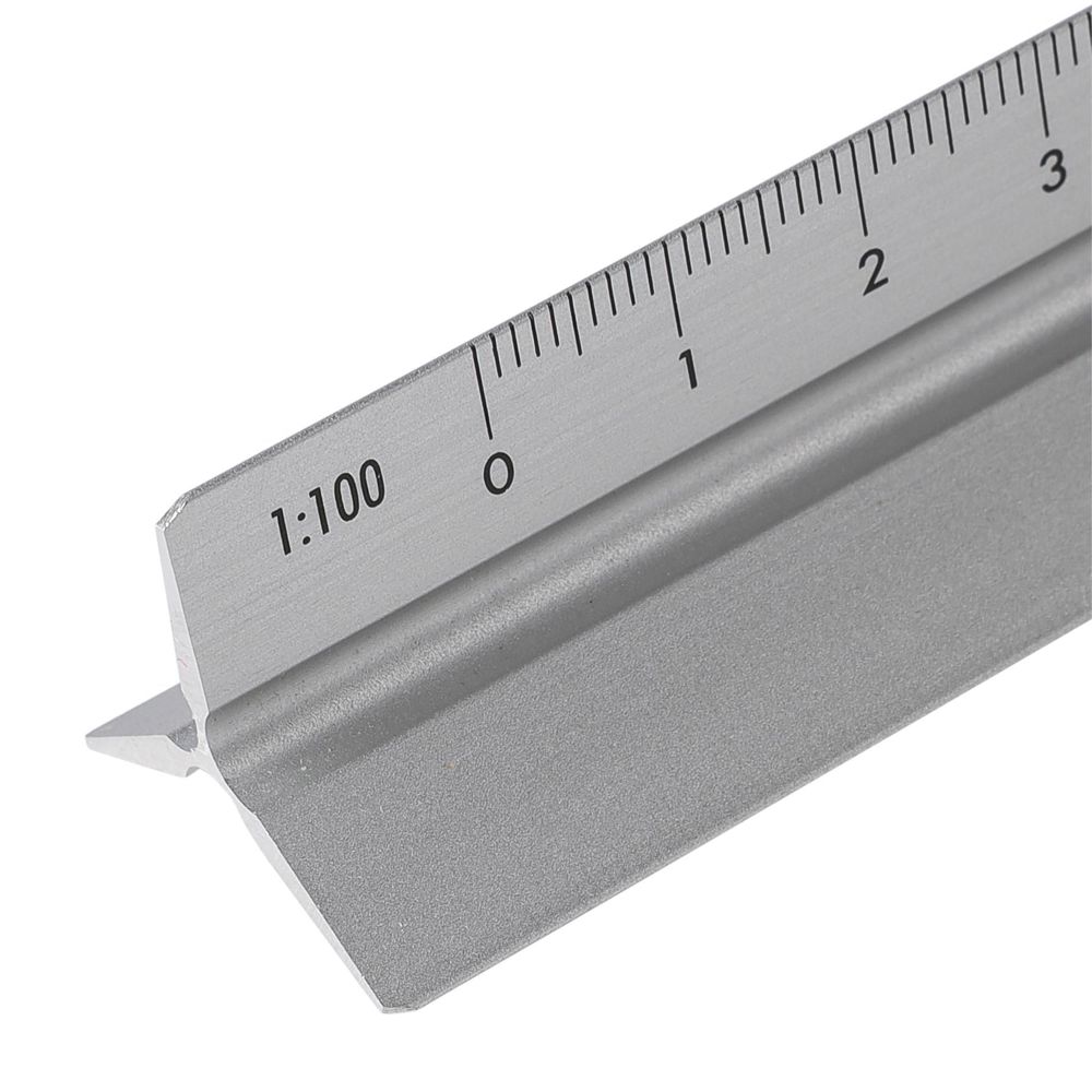 Aluminium driehoekige liniaal Tavi