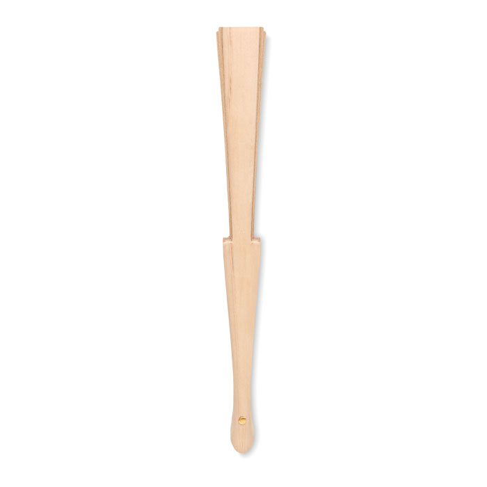 FANNY CORK - Handwaaier van hout en kurk