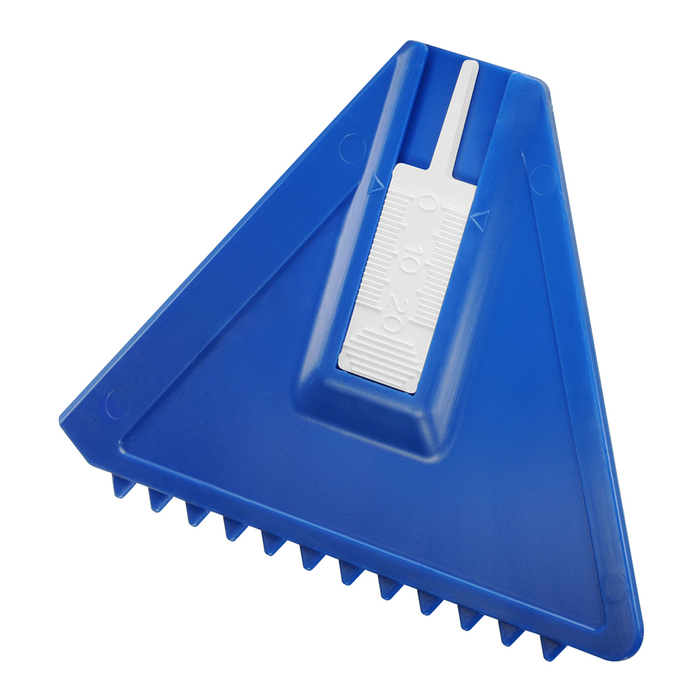 IJskrabber "Duo" - Wit/blauw