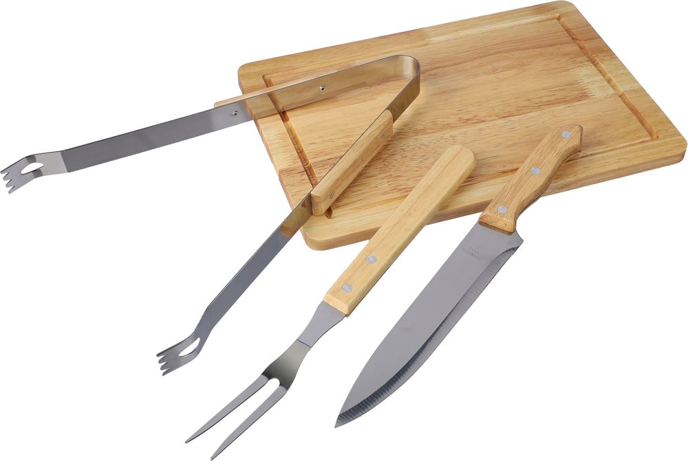 Barbecueset Kathleen | Rvs | 4 st | Polyester hoes
