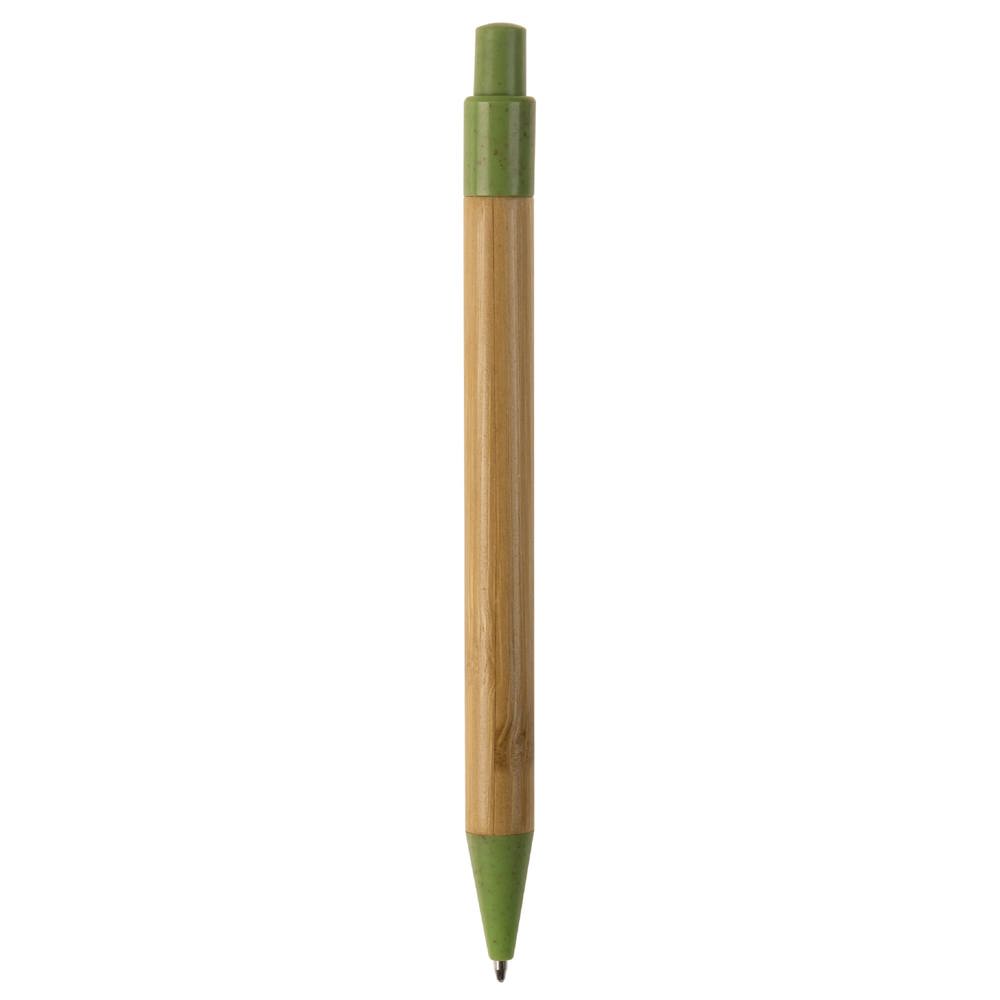 Ball pen bamboe met tarwestro