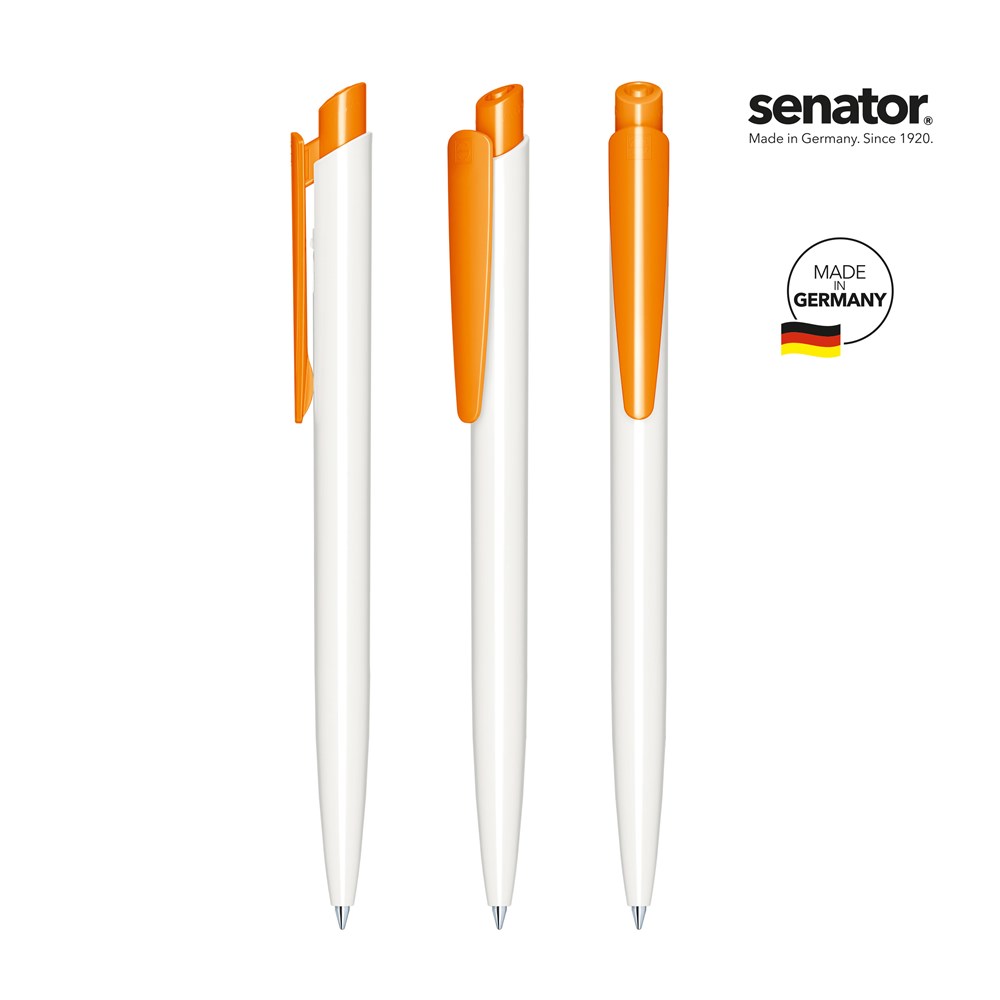senator® Dart Polished Basic  retractable pen - oranje 151