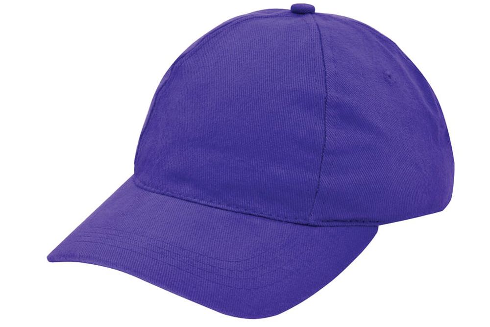 Brushed promo cap - Paars (PMS 268c) / Paars