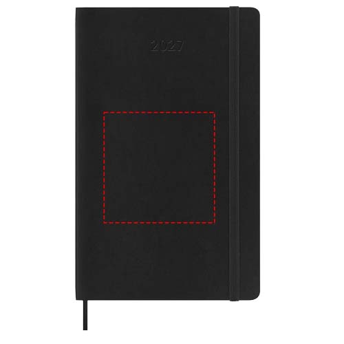 Moleskine dag-agenda voor 12 maanden met zachte kaft