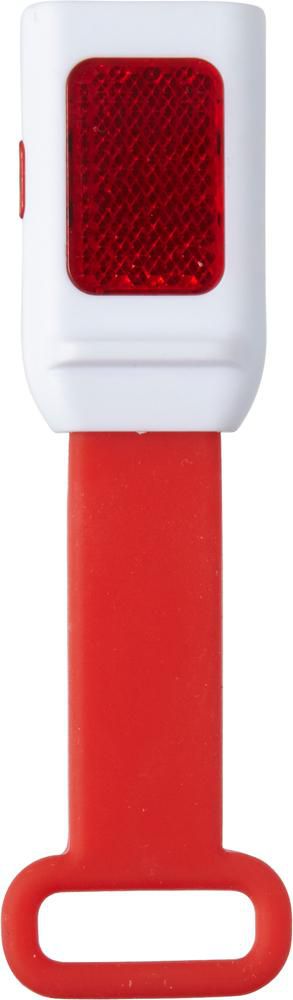 Fietslamp Duncan | Kunststof | 3+1 LED | Siliconen band