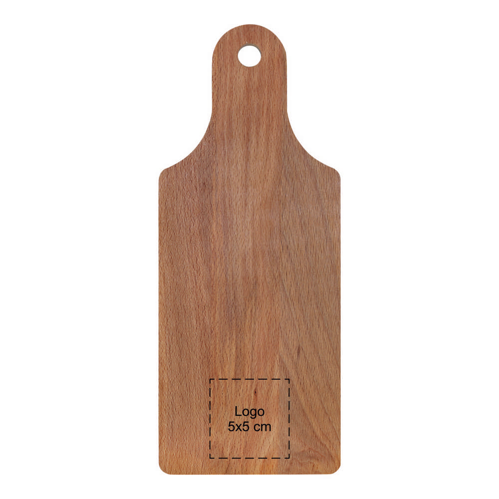 Plank met handvat beuken 28x11 cm