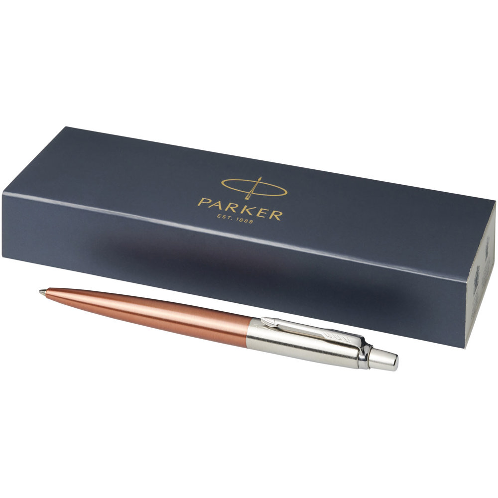 Parker Jotter balpen Bond Street (blauwe inkt) - Koper, Zilver