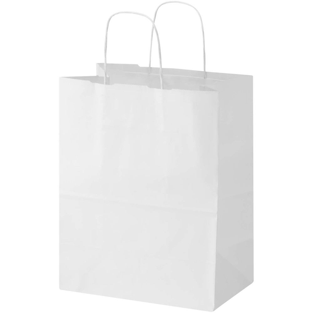 Kraft papieren tas 80–90 g/m² met gedraaide handvatten – 25 x 15 x 32 cm
