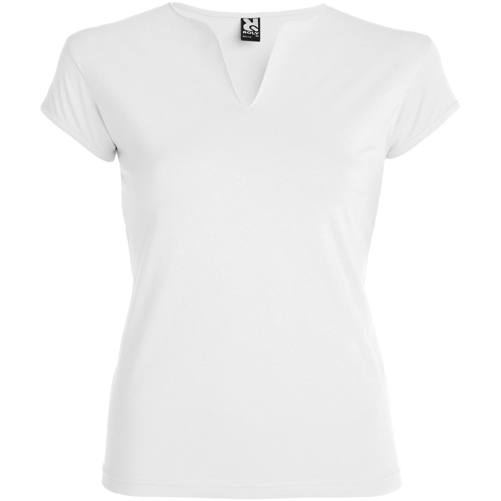 Belice 200 g/m² damesshirt met korte mouwen - Wit