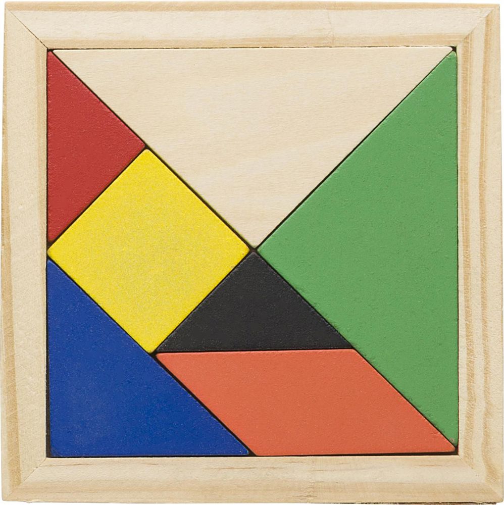 Intelligentiepuzzel Maximilian | Hout | 7 st - Bruin