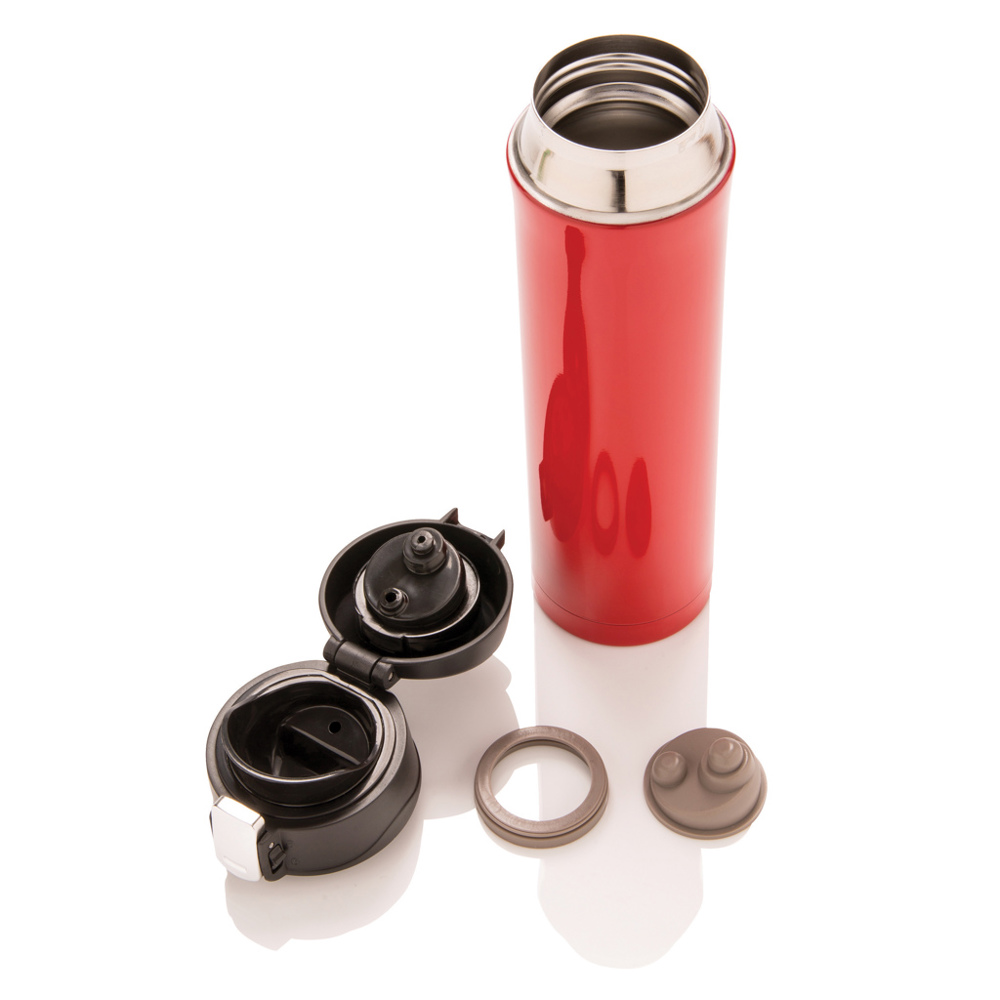 RCS gerecycled roestvrijstalen easy lock thermosfles
