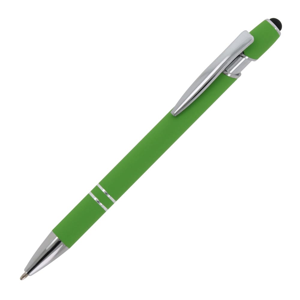 Balpen Paris Metaal soft touch - Lichtgroen