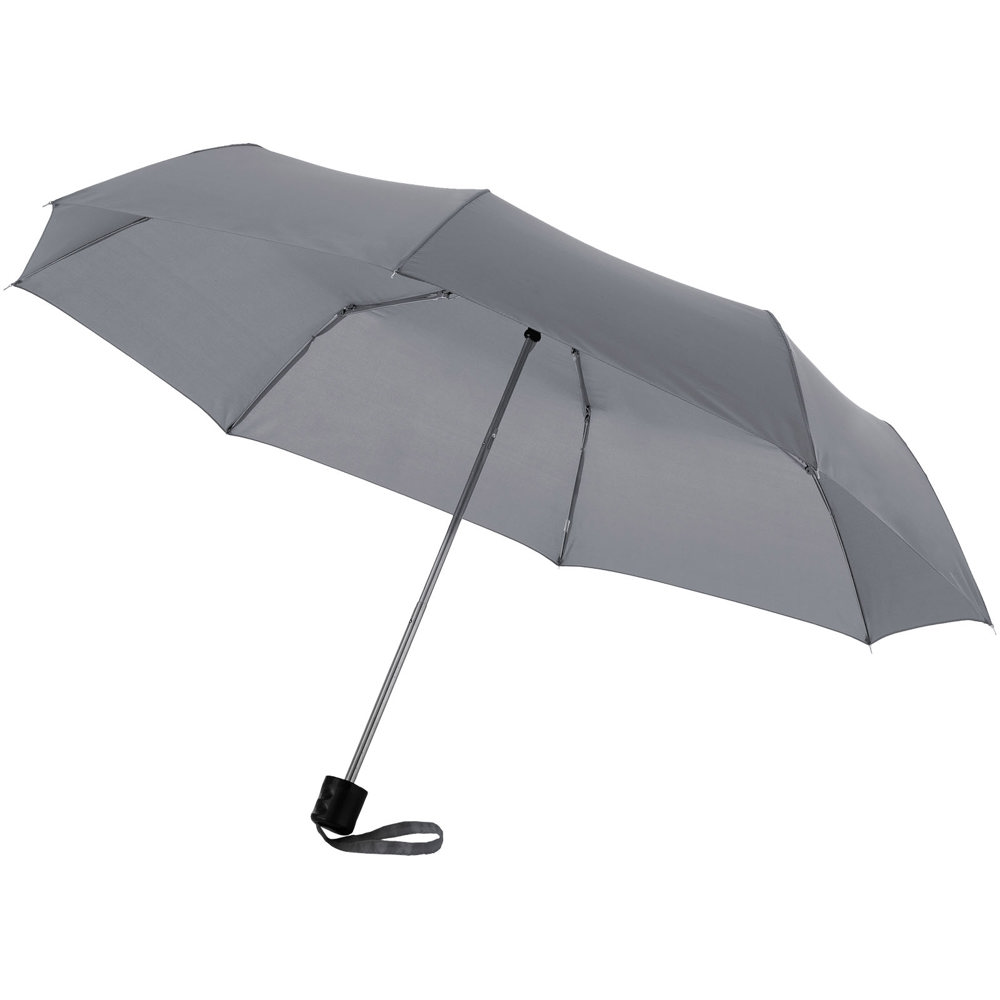Ida 21.5'' opvouwbare paraplu - Grijs