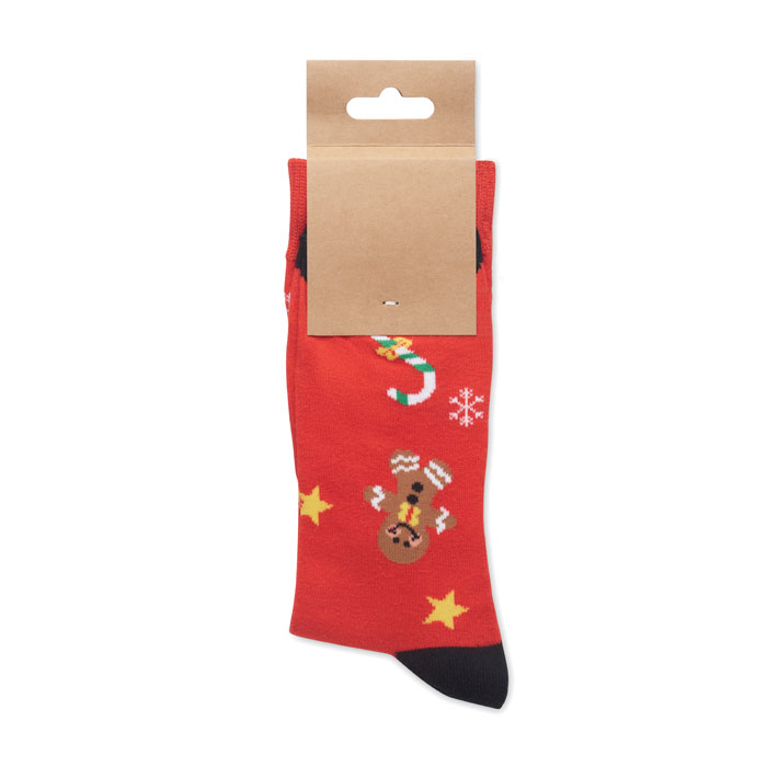 SOC MEDIUM - Paar kerstsokken M