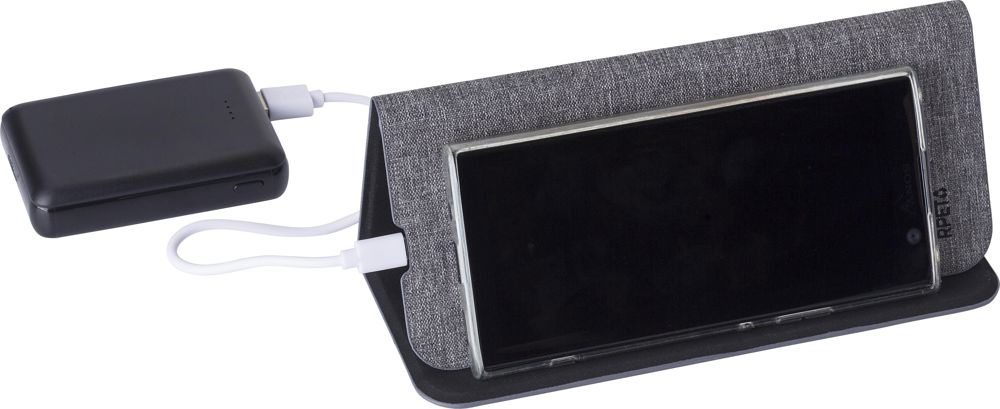 Draadloze oplader Selene | Gerecycled | Muismat