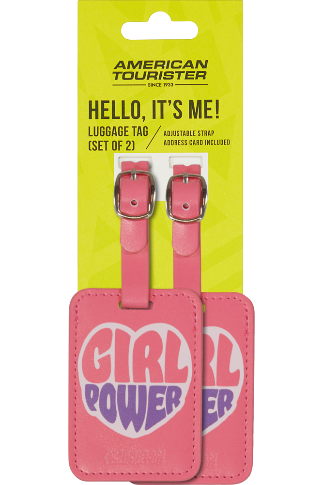 American Tourister Ta Luggage Tag X2 Print