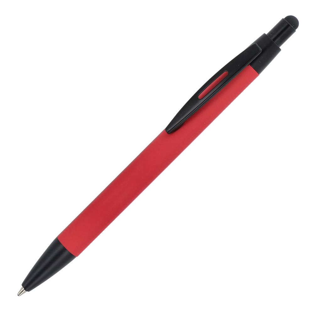 Balpen Alaska soufttouch met stylus R-AL - Rood