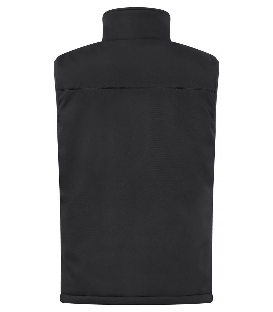 Clique - Padded Softshell Vest Zwart L
